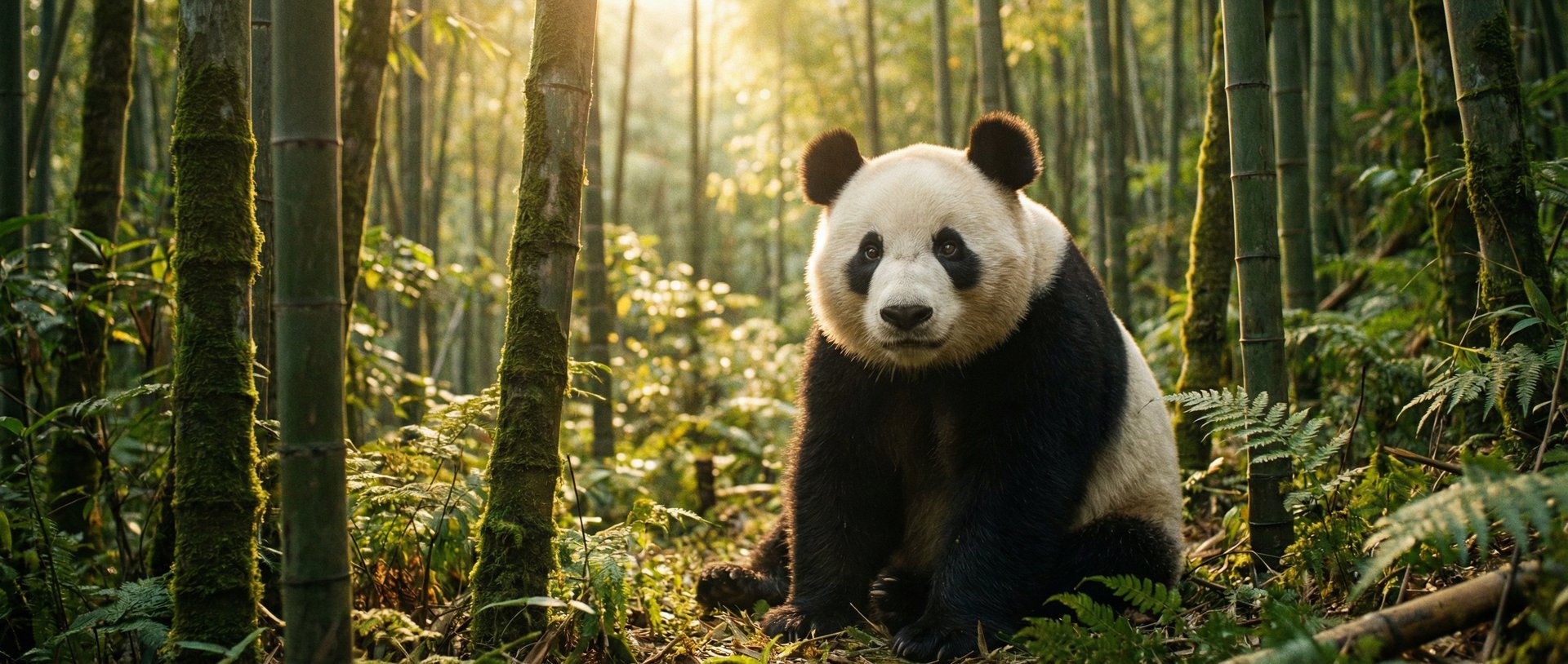 萝莉岛熊猫竹林视频